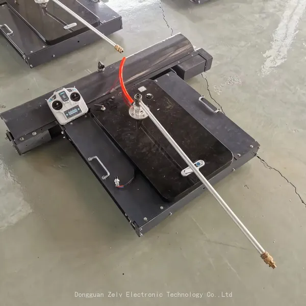 Photovoltaic Cleaning Machine High Efficiency Remote Control Cleaning Robot / Drone For Solar Panel Clean photo-3