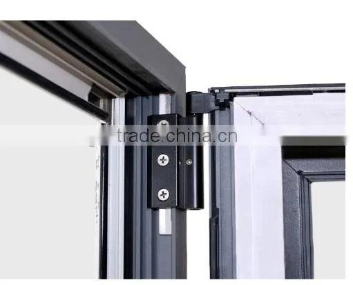 Grey Color Electrophoresis Surface Treatment Aluminium Casement Windows photo-4
