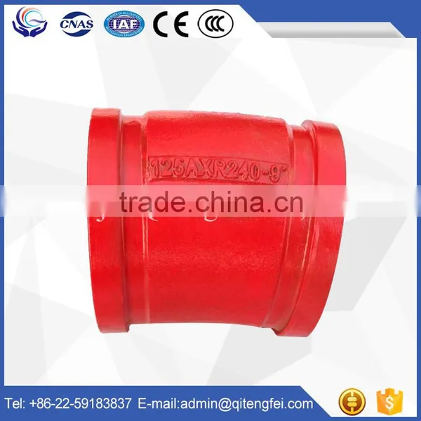 DN125mm*R275mm 45 Degree Concrete Pump Elbow photo-3