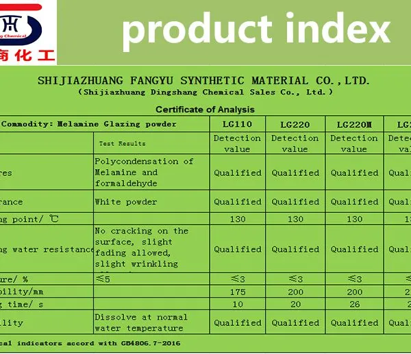 Melamine Glazing Powder photo-3