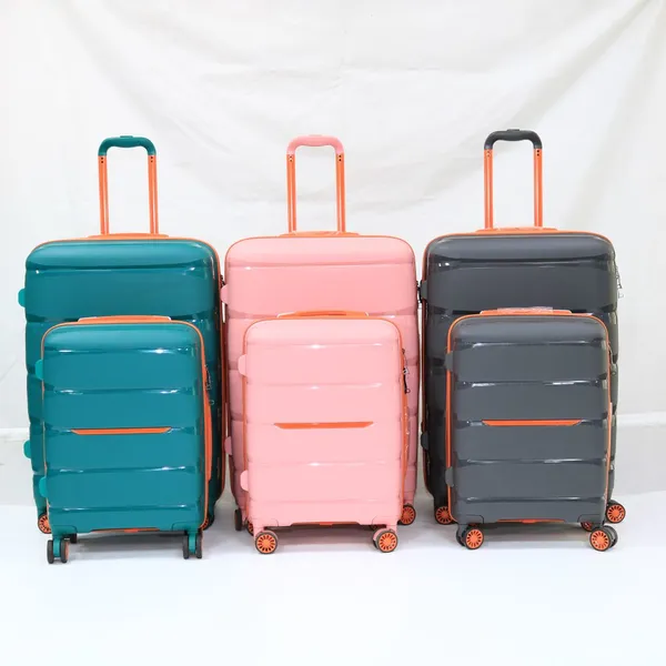 Luxury 20-24-28inch New PP Luggage Sets With Dry and Wet Seperation Bag