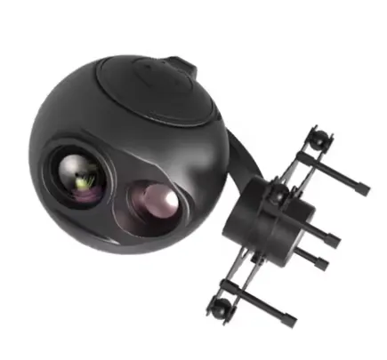 Adjustable Three Axis Dual Light Pod View Positioning TZ130 Thermal Imaging Infrared Camera UAV Camera photo-3
