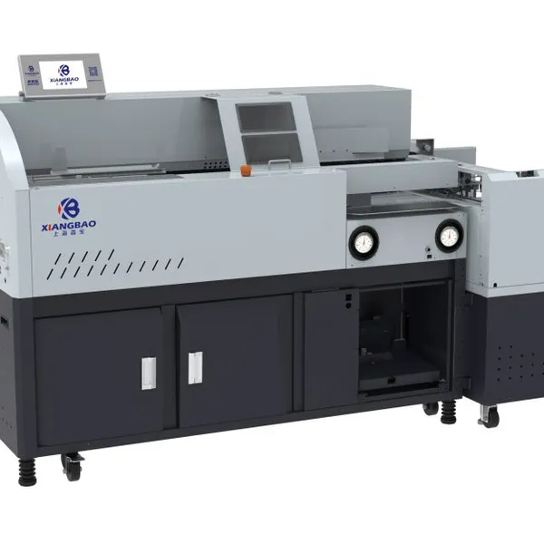 Shanghai Xiangbao XB-AR10000H Flagship Version Automatic Glue Binding Machine photo-2
