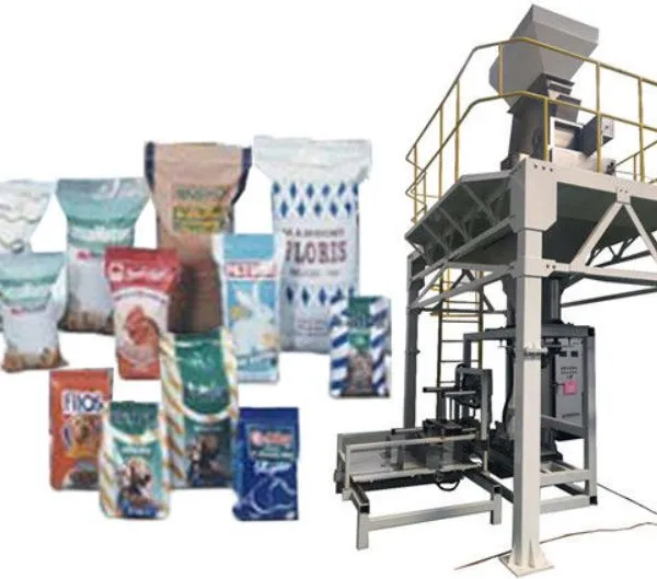 Semi-Automatic Weighing Packing (packaging) Machinery for 5kg to 25kg/bag Chemical Industry Products