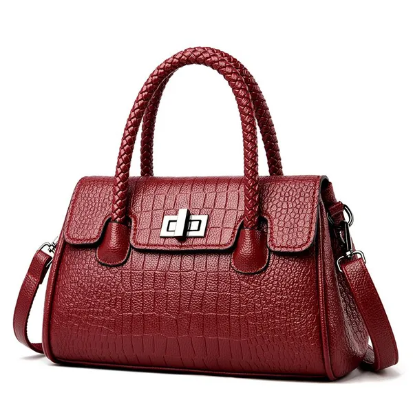 AH07 Premium PU Leather Tote Bag Crossbody Bags Shoulder Bag Handbags Handtasche Bolso de Hombro Olkalaukku Torba Preko Ramena photo-5