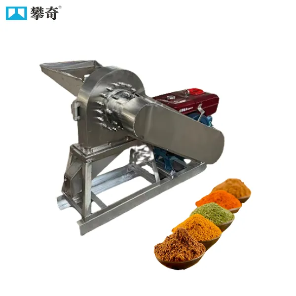 Large Corn Grinder Machine Grinder Machine Pulverizer Multi Purpose Powder Grinder Machine for Herb Leaves and Root