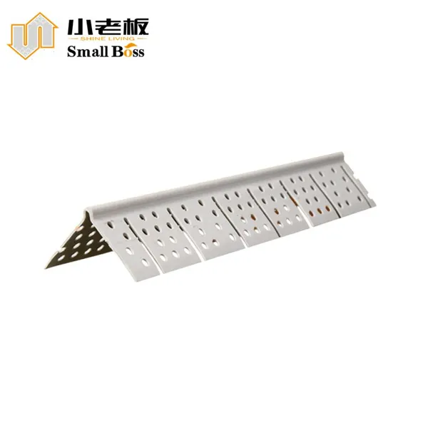 Zhe Tong Small Boss Plaster Angle Beading White PVC Gypsum PVC Corner Bead 1-1/4'' PVC Comer Bead for Drywall photo-6