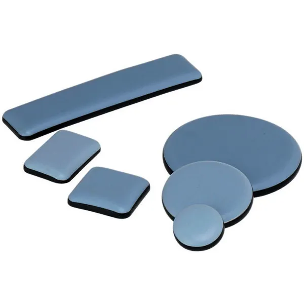 Furniture Slider Gliders Self-Stick Furniture Movers Sliders Strip for Carpet Rectangle Floor Protector Pads Furnitures Moving Pads photo-4