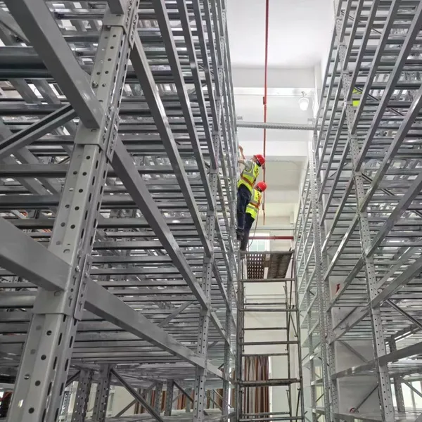 High-Quality Steel Robot Storage Racks With Adjustable Design