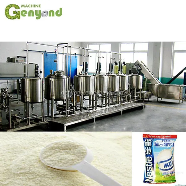 Factory GENYOND Complete Small Scale Milk Powder Dryer Drying Equipment Making Machine Processing Line Production Plant photo-5