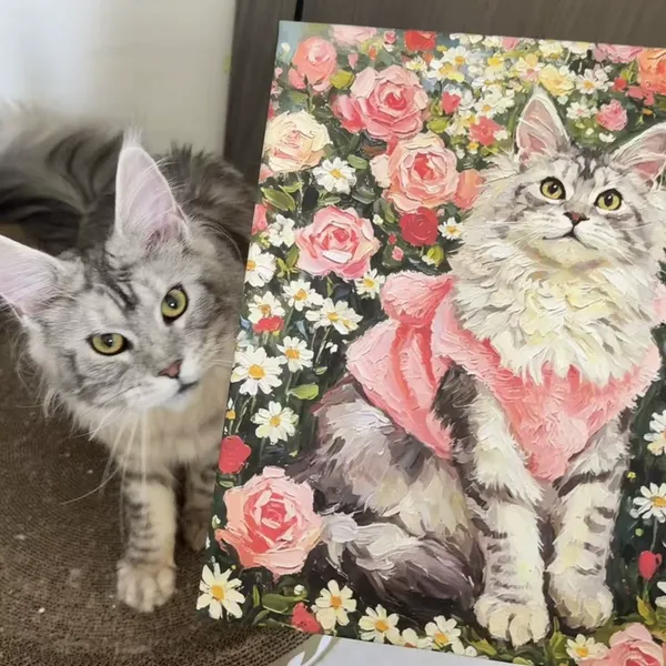 Pet Custom Paint by Number Kits – Turn Your Pet Photo Into a Personalized Oil Painting