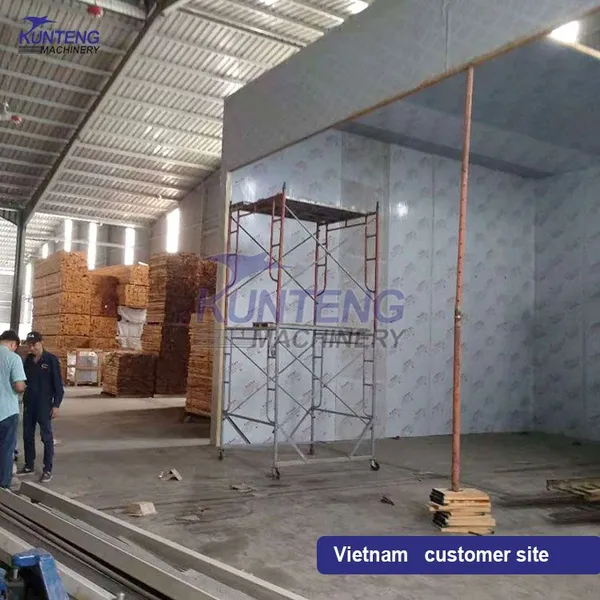 Intelligent Wood Plate Drying Room Board Plywood Drying Machine EPC photo-4
