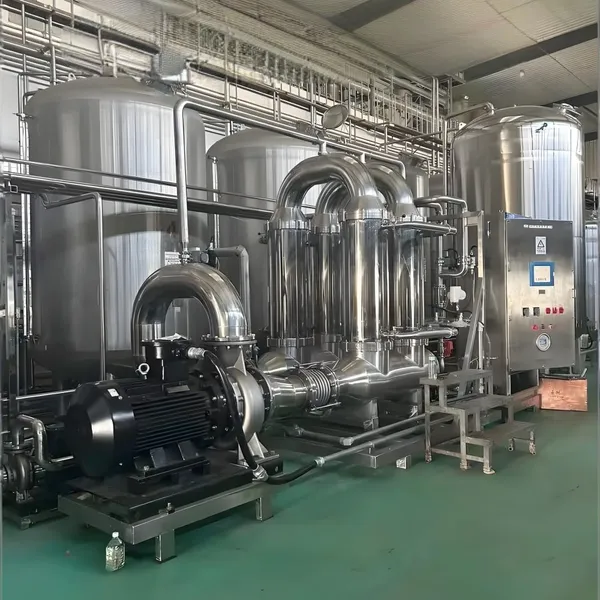 Pharmaceutical Grade Membrane Filtration Equipment for Sterile Filtration, 0.22μm Microfiltration, Automatic CIP