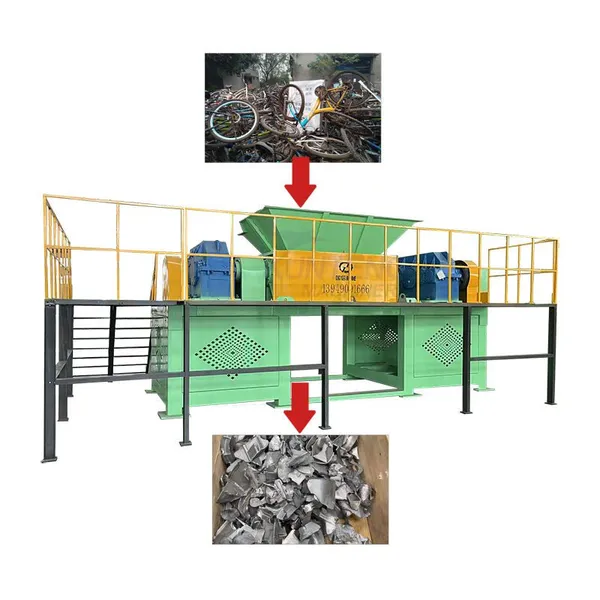Newest Technology Fully Automatic Recycling Shredder Machine Baler Machine Production Line Tire EPC