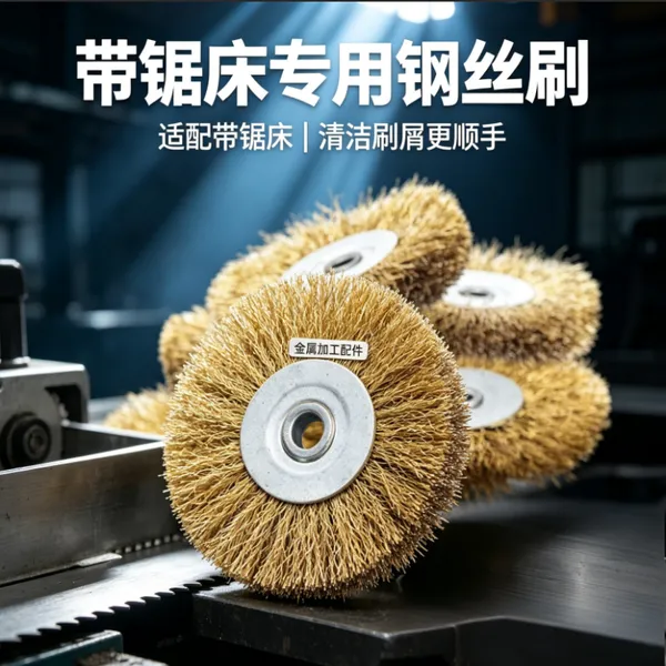 Steel Wire Brush for Cleaning Iron Filings From Saw Teeth