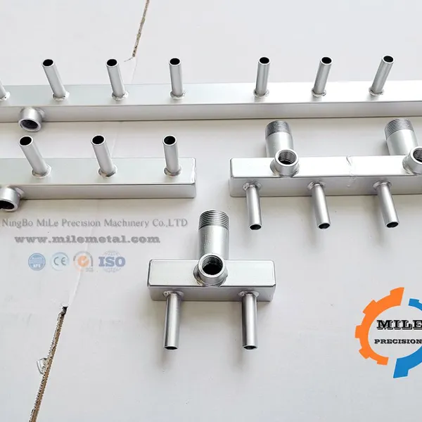 HVAC and Industrial Metal Components,custom Verzamelaars, Slangtules, Hose Fittings, Threaded Connectors