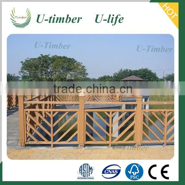 Baluster WPC Fencing, WPC Fence Panel With High Quality Accessories photo-2