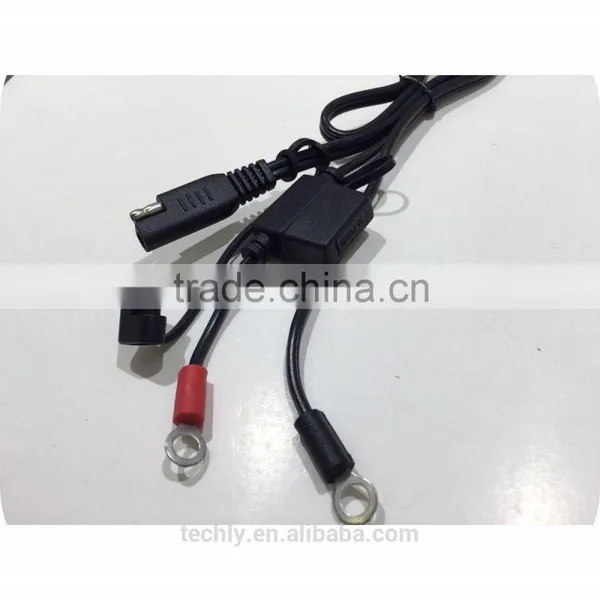Custom SAE Plug Strip and Molding Cable Harness With Terminal Connector photo-3