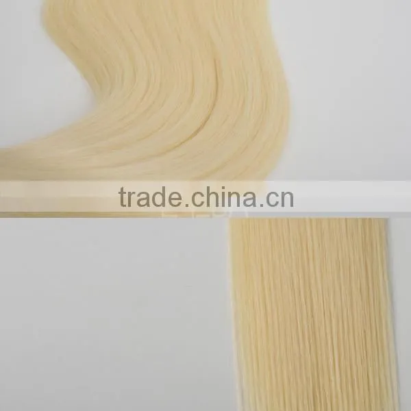 I Tip Pre Bonded Fusion 613 Light Color Silky Straight Wavy Hair Extension photo-3