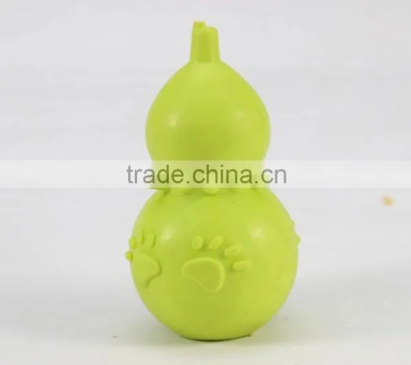 Bottle Gourd Thermoplastic Rubber Pet Toy for Dogs and Cats Chew Dog Supplies photo-2