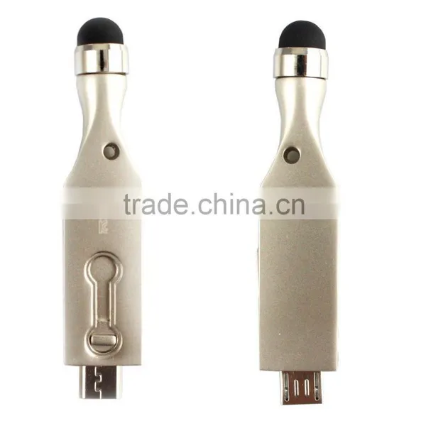 Mini Silver OTG Usb With Touch Pen Function photo-4