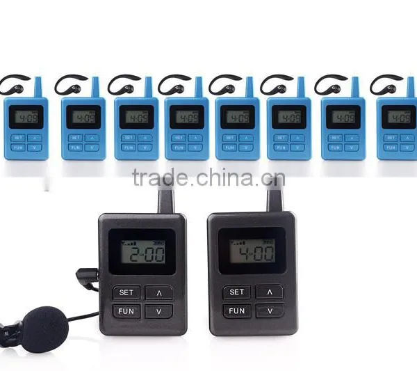 Wireless Multilingual Simultaneous Interpretation Conference System for Meeting and Church