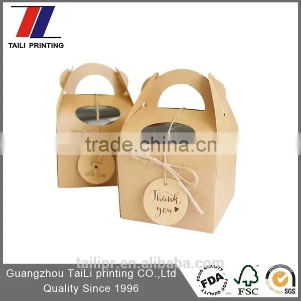 Custom Brown Cardboard Lunch Boxes photo-5