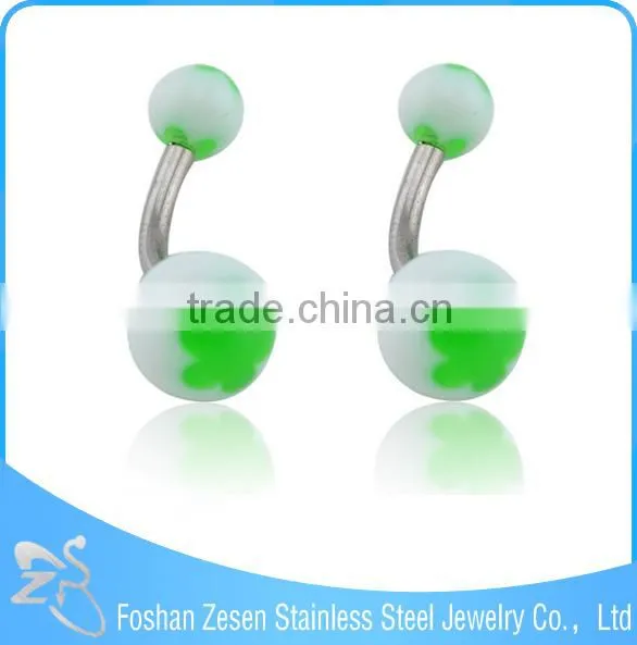 Body Jewelry Type Dark Lot Leaf Belly Ring Piercing Belly Button photo-4