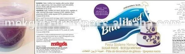 Blue Bead (Violet) Sugar Paste & Fondant For Pastry Decoration photo-4