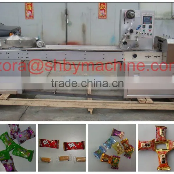 2016 Price Automatic Pillow Lollipop,Lolly,Toffee Bagging Machine/0086-18516303933 photo-3