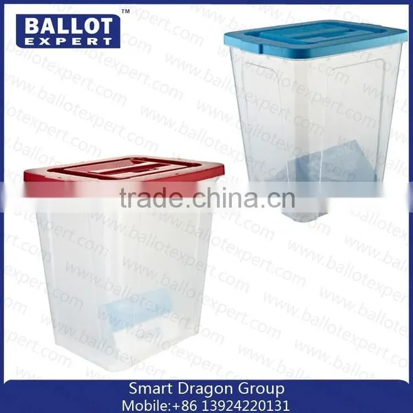 Made In China Corrugated Cardboard Ballot Box With Lock/ Paper Vote Box photo-5