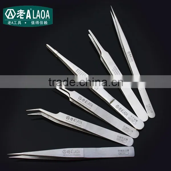 LAOA High Precision Ultra Fine Eyelash Extension Tweezers/ Eyelash Extension Tweezers photo-5