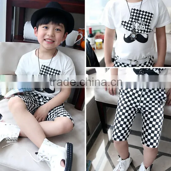 Suit Children /children/boys Short Sleeve T-shirt photo-4