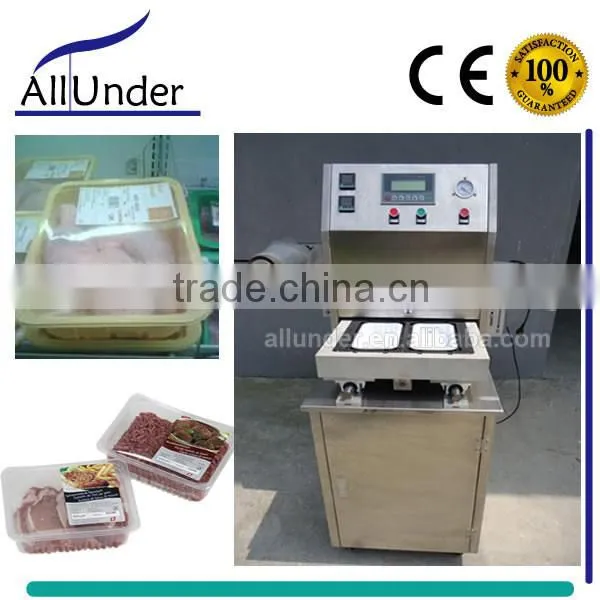 Semi Automatic Plastic Food Vacuum Tray Sealing Machine