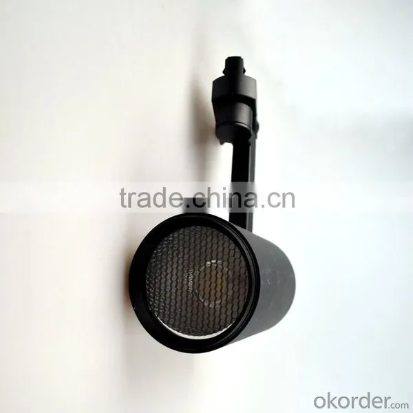 Black housing dimmable led cob track light 15w/20w CE,RoHS ,CCC,SAA