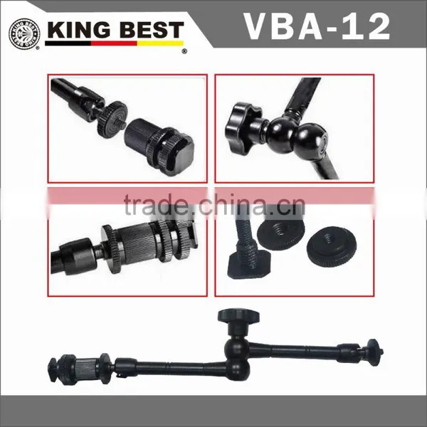 KINGBEST Hot Shoe Bracket / 11"Magic Arm Bracket ForDSLR / Camera / Camcorder / Camera Flash Holder / Professional Camera photo-3