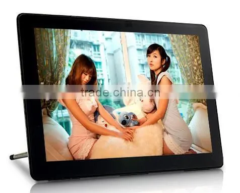 9 Years Top Facotry, Lcd 13.3 Inch Digital Photo Frame Loop Play Video Music Photo photo-2