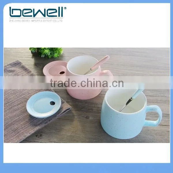 Eco-friendly Gift Ceramic Cup With Spoons photo-3