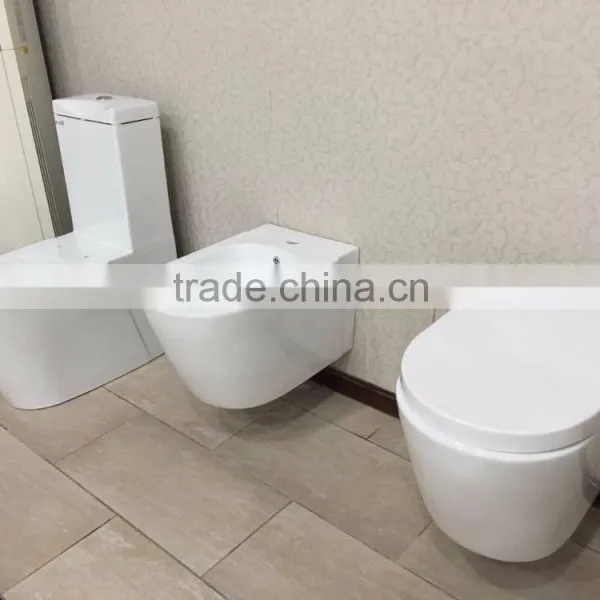 Fashion Design Ceramic Western Porcelain Wall Hung WC Toilet Bowl photo-5