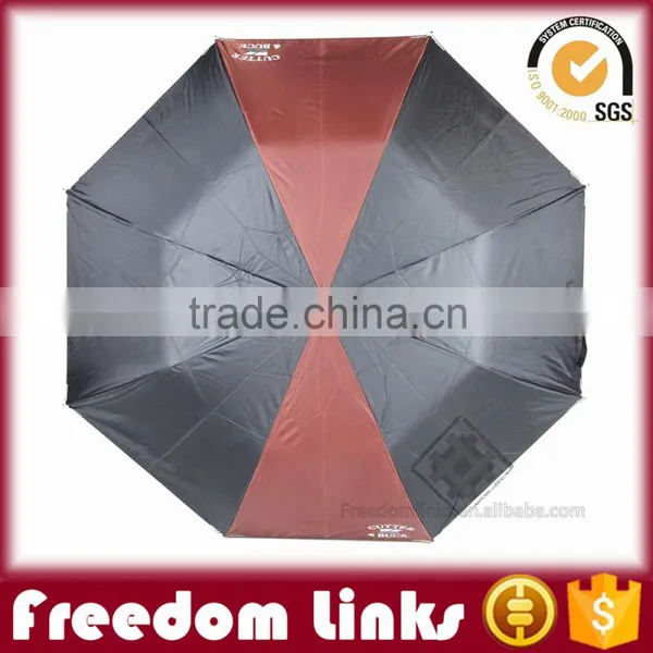 High Quality Reflective 2 Fold Umbrella Customized Logo photo-3