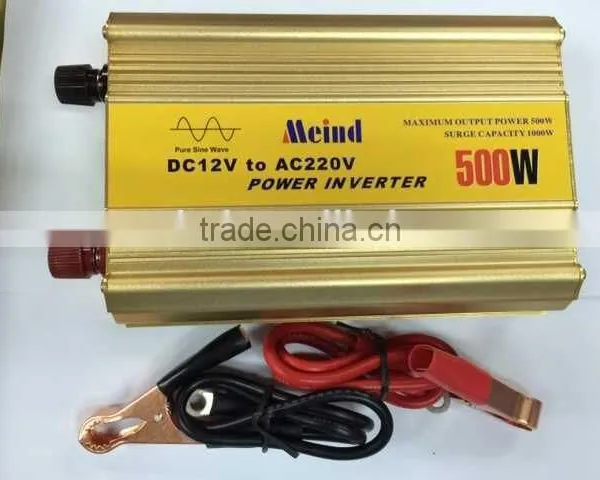 Pure Sine Wave 500W DC12V/24V-AC110V/220V,inverter photo-2