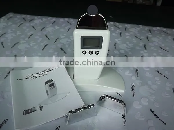 Galvanic Facial Deep Cleaning Instrument With 3 Optional Heads LCD Display Design photo-5