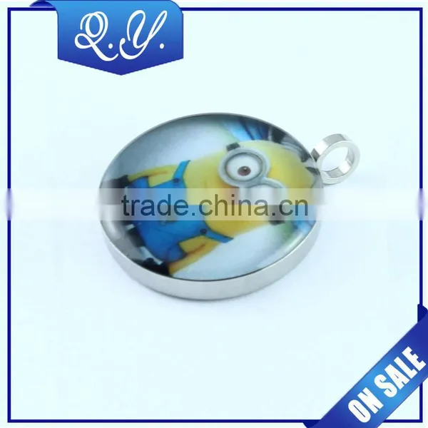 Cute Design Cartoon Pendant Jewelry Doraemon Pendant Necklace for Kids photo-3