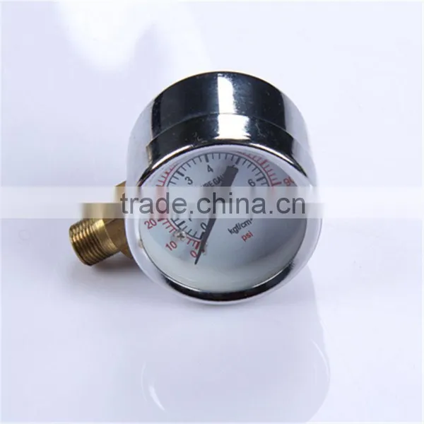 Durable Light Weight Easy To Read Clear 4"Double Needle Pressure Gauge photo-3