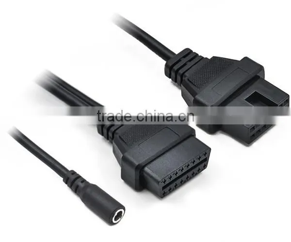 12 Pin OBD2 to 16 Pin OBD2 Connector Adapter Cable for Mitsubishi photo-3