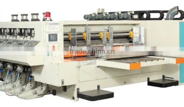 High Speed Water Based Printing Slotting Die Cutting Machine With Auto Stacker(Model:CLC-TL)