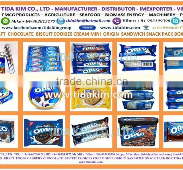 OREO BISCUIT TIDA KIM - OEM PRODUCTION - VIETNAM EXPORTER -MAIN DISTRIBUTOR INDO THAI
