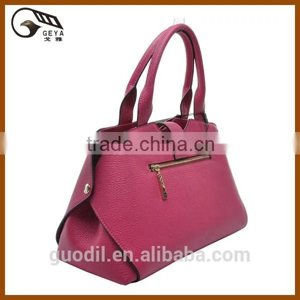 Guangzhou Factory Fashion Ladies Leather Cheap Wholesale Hobo Handbags 2015 photo-2