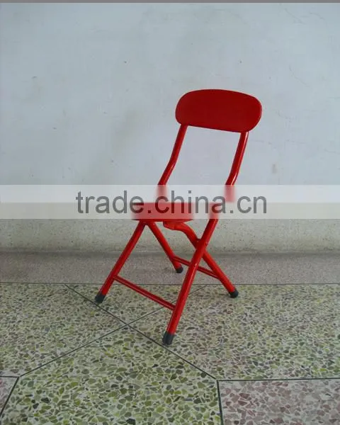Metal Portable Round Seat Folding Easy Chair