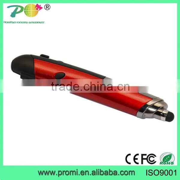 High-tech Laser Pointer Pen With Wireless Pen Mouse PR-08 Gold Supllier photo-5